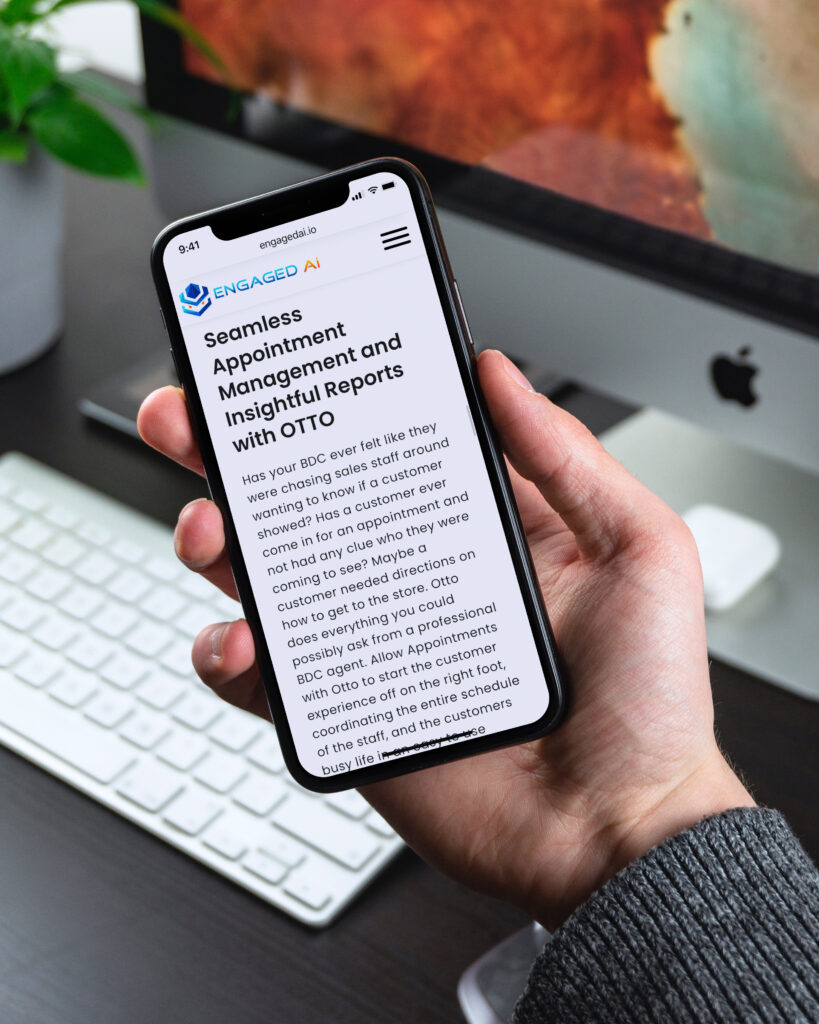 Engaged AI - Otto AI Sales Agent Automotive